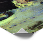 カッサット – レディーアットティーテーブル1885 ポスター (角)