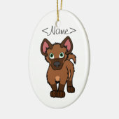 カッショクハイエナカブス セラミックオーナメント (左)