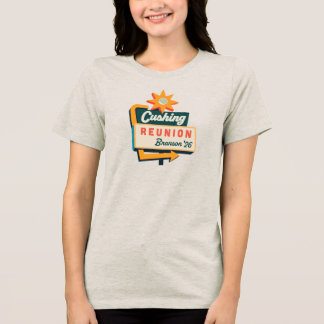 カッシング再会ロードサイドサイン - ダーク トライブレンドTシャツ