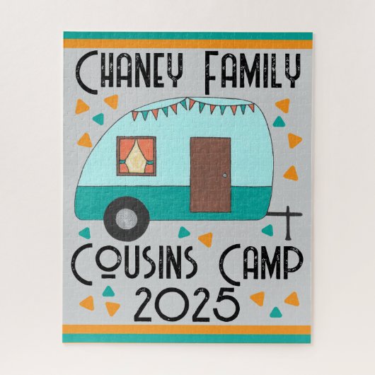 カッシンズキャンプレトロカンパー ジグソーパズル (縦)