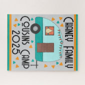 カッシンズキャンプレトロカンパー ジグソーパズル (横)