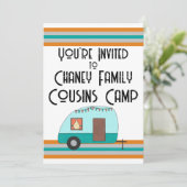 カッシンズキャンプレトロカンパー 招待状 (スタンド正面)