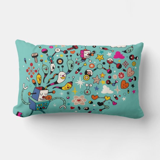 カッシンデコラティフ ランバークッション (正面)