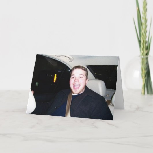 カッシーの誕生日カード カード (正面)