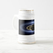 カッシーニオービターから見た太陽を遮る土星   ビールジョッキ (正面左)