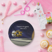 カッシーニホイヘンス土星探査機 ペーパープレート (パーティー)