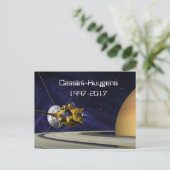 カッシーニホイヘンス土星探査機 ポストカード (スタンド正面)