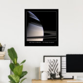 カッシーニミッション – 顔0fBeauty – 土星 ポスター (ホームオフィス)