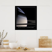 カッシーニミッション – 顔0fBeauty – 土星 ポスター (キッチン)