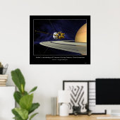 カッシーニミッション – PIA03883 ポスター (ホームオフィス)