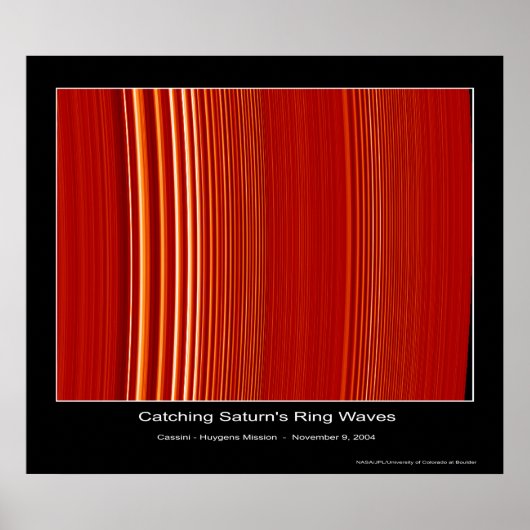カッシーニミッション – PIA06994 ポスター (正面)
