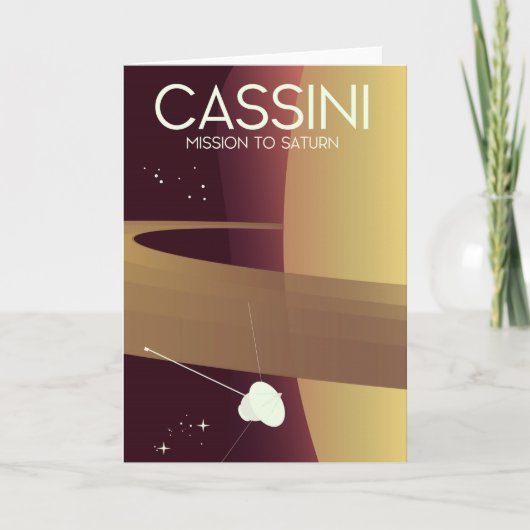 カッシーニ・サターン・ミッション シーズンカード (正面)
