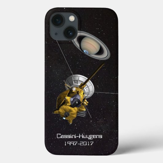 カッシーニ・ホイヘンスによる土星探査 Case-Mate iPhoneケース (裏面)