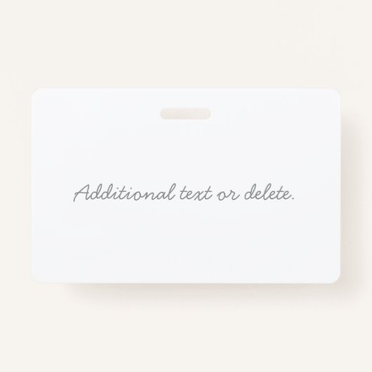 カッシー名またはその他の文字（モノグラム付き） | グラデーション バッジ (裏面)