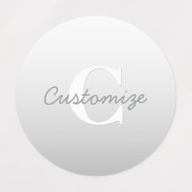 カッシー名またはその他の文字（モノグラム付き） | グラデーション