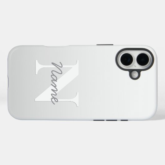 カッシー名またはその他の文字(モノグラム付き) | グラデーション Case-Mate iPhoneケース (裏面 (横))