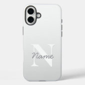 カッシー名またはその他の文字(モノグラム付き) | グラデーション Case-Mate iPhoneケース (裏面)