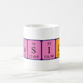 カッシー定期テーブル名mag コーヒーマグカップ (中央)