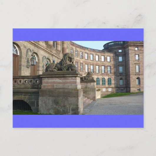 カッセル（シュロス・ヴィルヘルムシェフ） – はがき (正面)