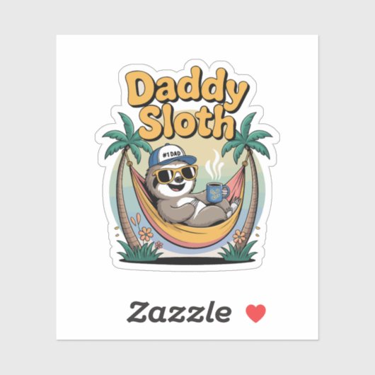 カッターダディスロートのお父さん シール (シート)