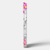 カッターラージ(ピンクのデイジー) Case-Mate iPhoneケース (裏面 / 左)