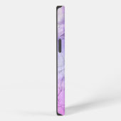 カッター (紫がかったピンクの霧) iPhoneケース (右側面)