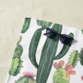 カッチ砂漠テーマパーソナライズされた ビーチタオル (インサイチュ)