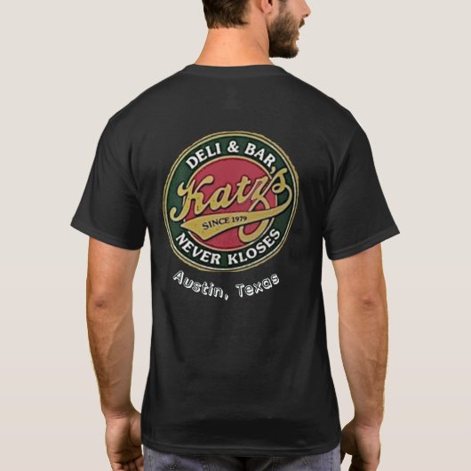 カッツのデリ Tシャツ (裏面)