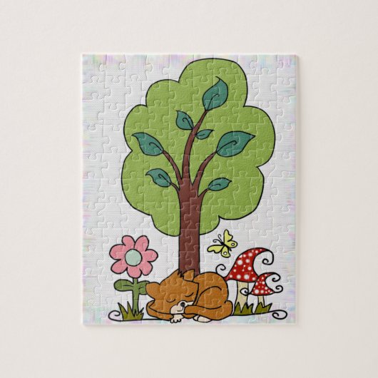 カッツアンタームボーム ジグソーパズル (縦)