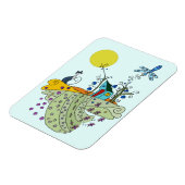 カッツィットハウス マグネット (左側)