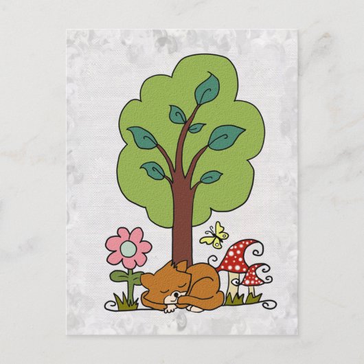 カッツェアンタームバウム ポストカード (正面)