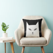 カッツ氏シリーズ – シーラ。カスタマイズ背景 クッション (椅子)