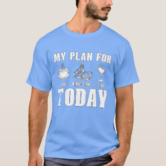 カッティングホース 私のプラン ウエスタンライディング ホースマン Tシャツ