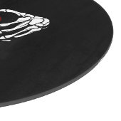 カッティングボードのスケルトンハンドのまわりにハート カッティングボード (角)