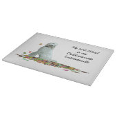 カッティングボード葉のドードル犬 カッティングボード (角)