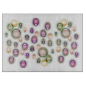 カッティングボード – パステルハウスの気泡 (正面)