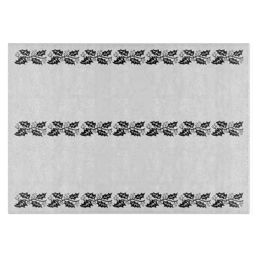 カッティングボード – ホリ葉ーズの白黒 (正面)