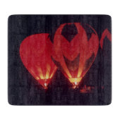 カッティングボード – 熱気球グロー (正面)