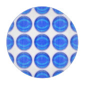 カッティングボード – 青いドット (正面)
