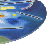 カッティングボード - 12" - "青の絵" - カンディンスキー (角)