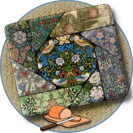 カッティングボード – William Morrisイメージコラージュ