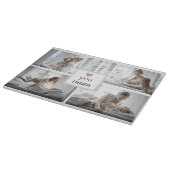 カッティングボーパーソナライズされたド – Mother's Day Gift カッティングボード (角)