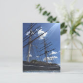 カッティング・サーク・ロンドンUK ボート写真ポストカード ポストカード (スタンド正面)