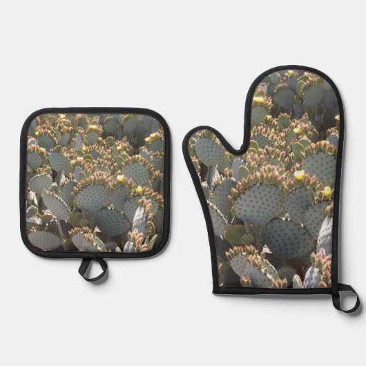 カッティ 鍋つかみ&鍋敷きセット (正面)