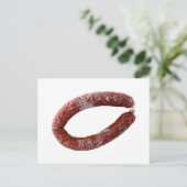 カットとして分離されたチョリゾソーセージ ポストカード (スタンド正面)