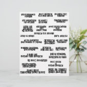 カットアウト単語ラブフレンドシップスクラップブック引用文 (スタンド正面)