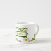 カットエレガントデイジー エスプレッソカップ (正面右)