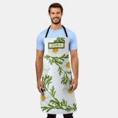 カットエレガントデイジー エプロン (着用した状態)