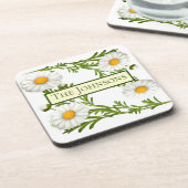 カットエレガントデイジー コースター (左側)