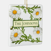 カットエレガントデイジー セラミックオーナメント (右)